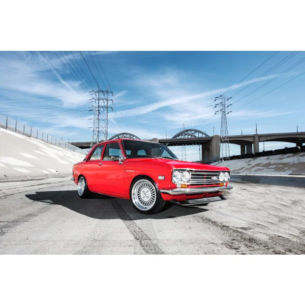 Klutch SL1 15x8,5 ET17 4x100 Silver w/ Machined Lip